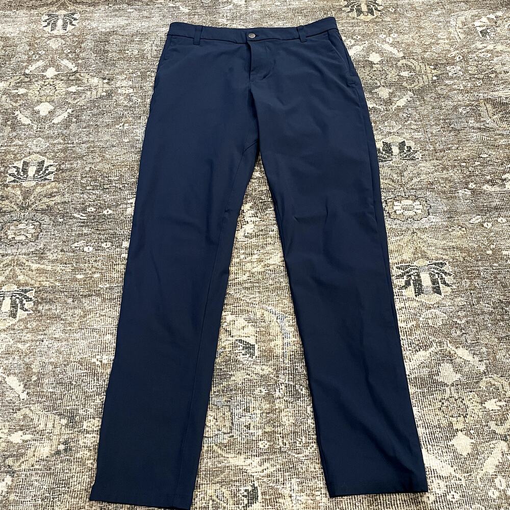 Lululemon Commission Pant Classic Warpstreme True Navy Men's Size 32x32